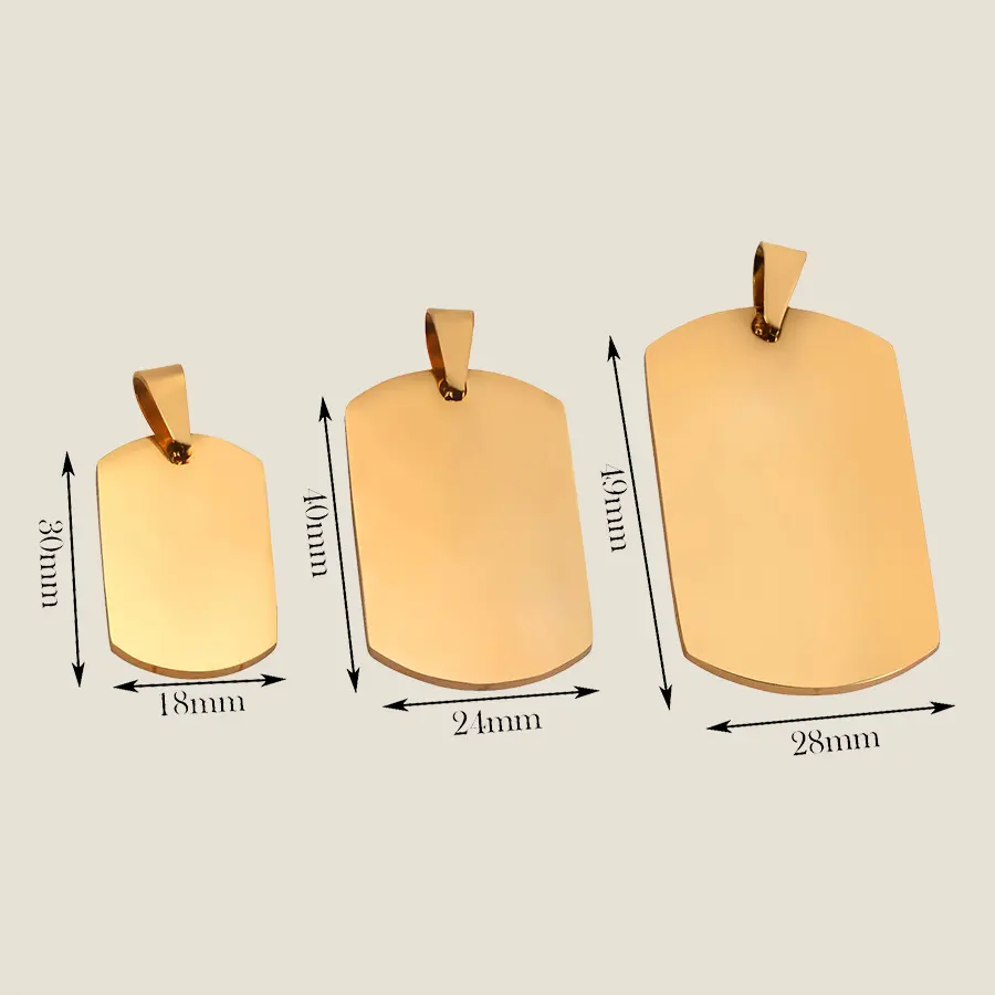 قلادة ذهبية مميزة - صورة و كتابة من اختيارك 11 G013