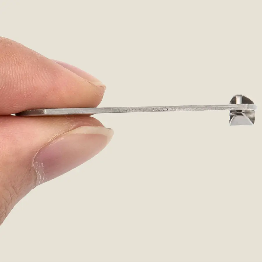 قلادة فضية مميزة - صورة و كتابة من اختيارك 7 S003