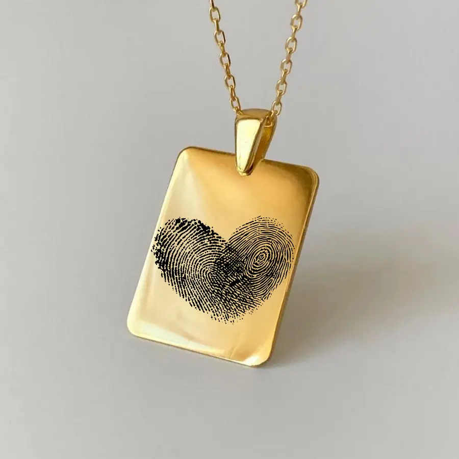 قلادة ذهبية مميزة من تصميمك 10 SG022