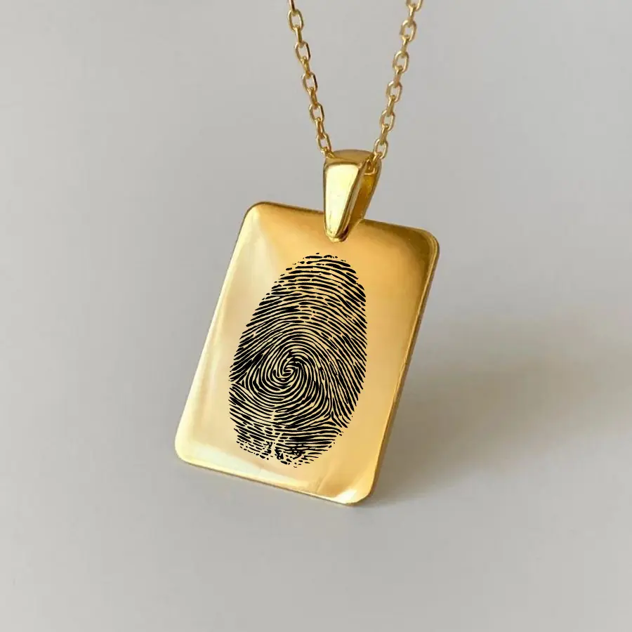 قلادة ذهبية مميزة من تصميمك 11 SG023