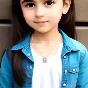 قلادة فضية مميزة من تصميمك